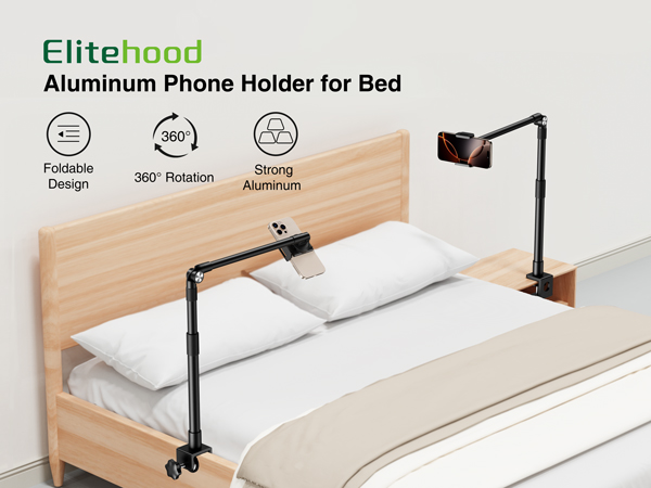 PHONE HOLDER FOR BED