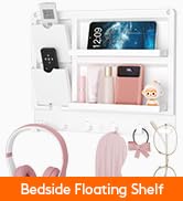 Bedside Floating Shelf