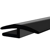WZP 1.7M/5.6Ft Windshield Cowl Seal Strip, Rubber Auto Weather Sealing Protection, H-Shape Self A...