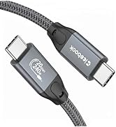 icebook USB C 3.2 Gen 2x2 Cable, 4K@60Hz Video for MacBook Pro/iPad Pro/Galaxy S26, High Speed 20...