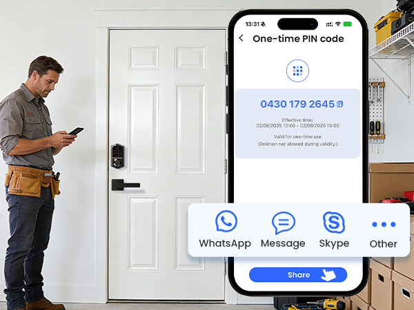 Veise Fingerprint Smart Door Lock