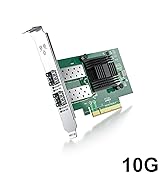 10Gb PCI-E Network Card NIC Compatible for Intel X520-DA2(Intel E10G42BTDA), Dual SFP+ Port