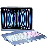 Touchpad Keyboard Case for iPad Pro 11 4th/3rd/2nd/1st Gen, (2022/2021/2020/2018),iPad Air 5th/4t...