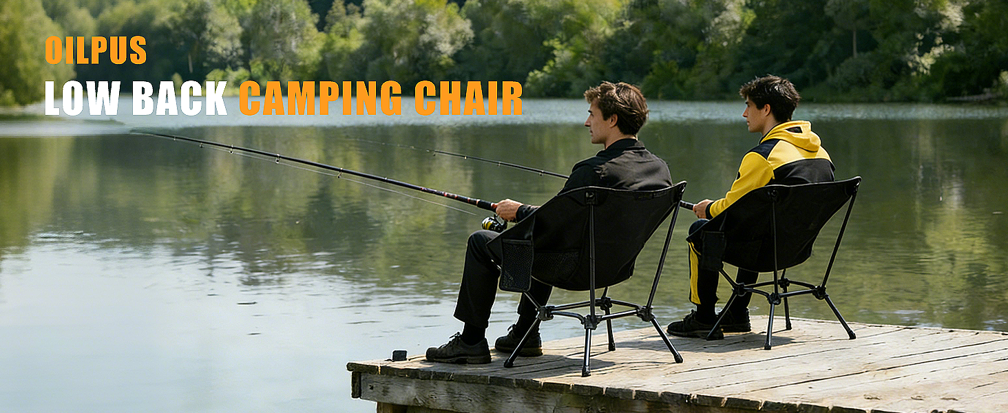 OILPUS LOW BACK CAMPING CHAIR
