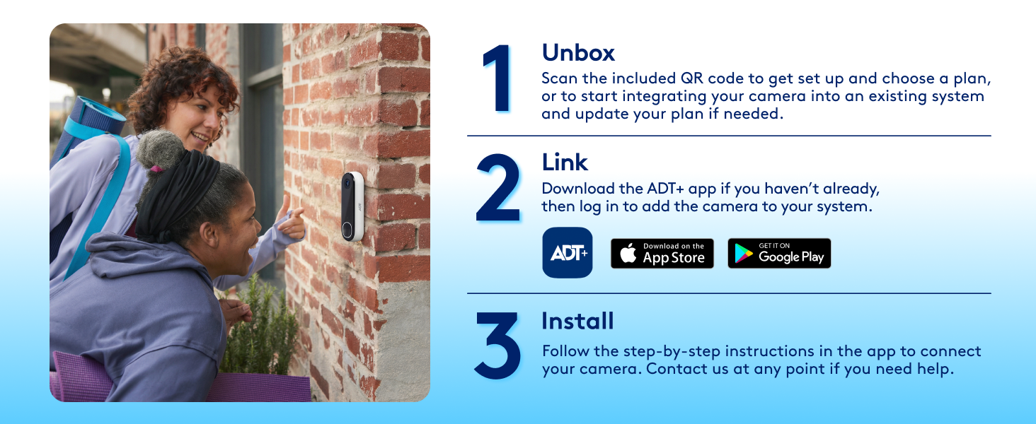 Unbox, Link, Install
