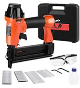 ValueMax 18 Gauge Pneumatic Brad Nailer, 2-in-1 Nail Gun Staple Gun with1-5/8 inch Staples, 2-5/8...