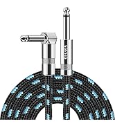 Sovvid Guitar Cable Cord 10ft - Professional Instrument Cable Electric Guitar AMP Cord Updated Ve...