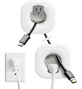 in Wall Cable Management Kit with Hole Saw Drill Attachment - Includes Power & Low Voltage Cord M...
