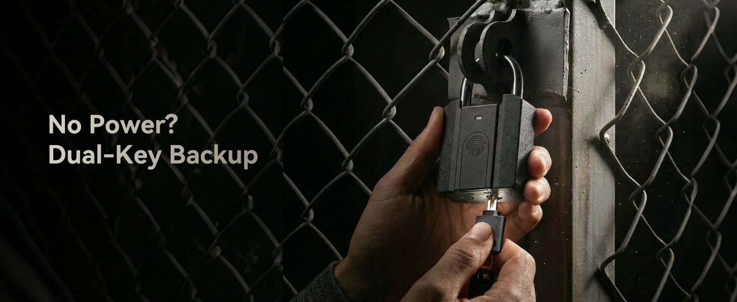 No Power? Dual-Key Backup