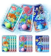 Cleboen 12 Pack Handheld Water Games for Kids, Water Ring Toss Handheld Games Under the Sea Party...
