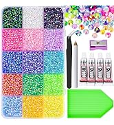 Canvalite Rhinestones 18000PCS Resin Jelly Rhinestone Kits for Crafting, Multicolor 3mm Flatback ...