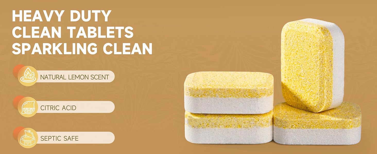 heavy duty clean tablets sparking clean