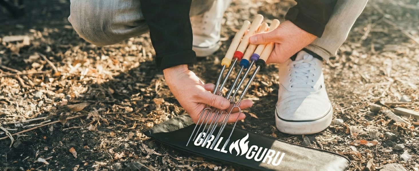 Grill Guru Roasting Sticks