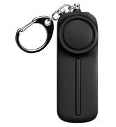 AF-9400 Black Weten personal alarm keychain
