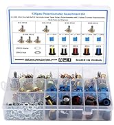 OCR 25 Sets 1K-100K Ohm Potentiometer with Variable Resistor 1K-100K Ohm Multi Turn Trimmer Poten...