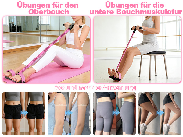pedal resistance bands with handles