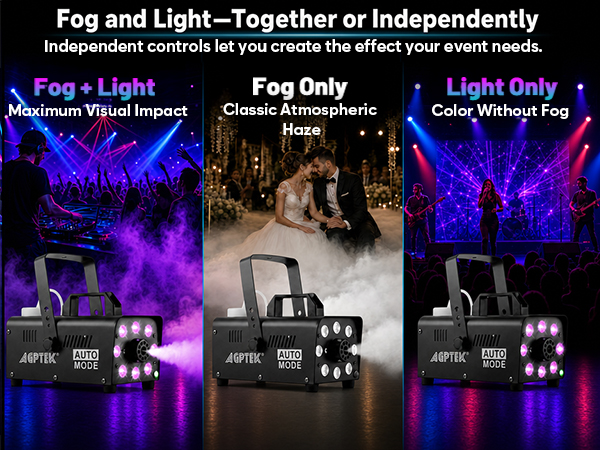 Independent Fog and Light Control