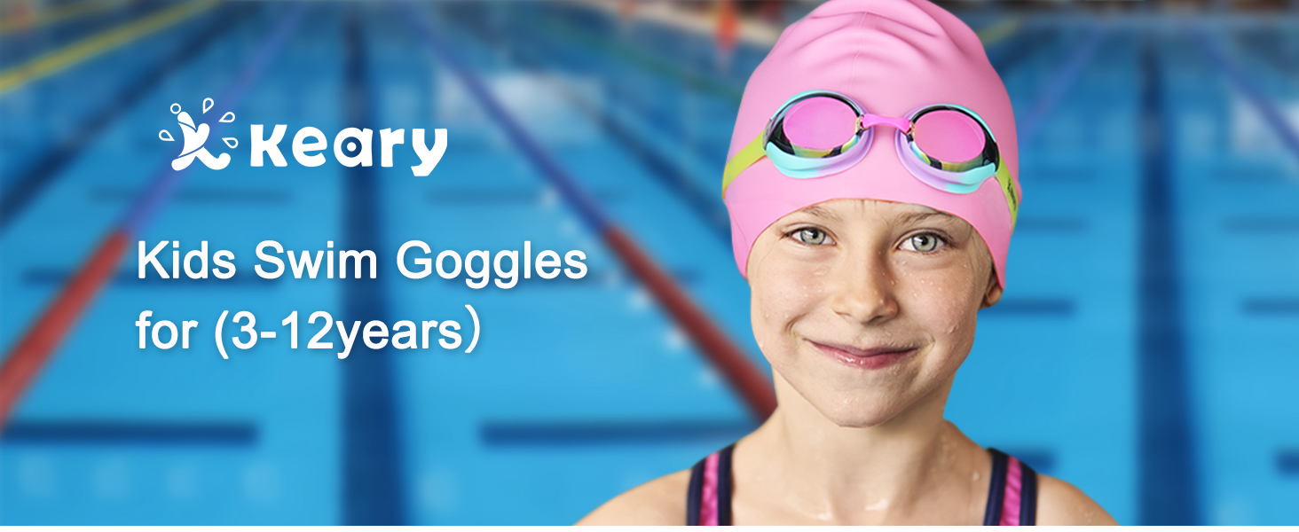 Keary kids swimming goggles