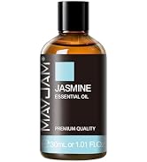 Jasmine Essential Oil 30ML/ 1.01FL.OZ, MAYJAM Pure Jasmine Oil Aromatherapy Essential Oil for Mas...