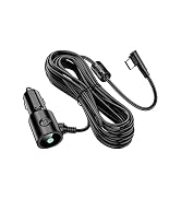 Range Tour Dash Camera Car Charger, USB-C Interfaces, L-Type Driving Recorders Power Cord Univers...