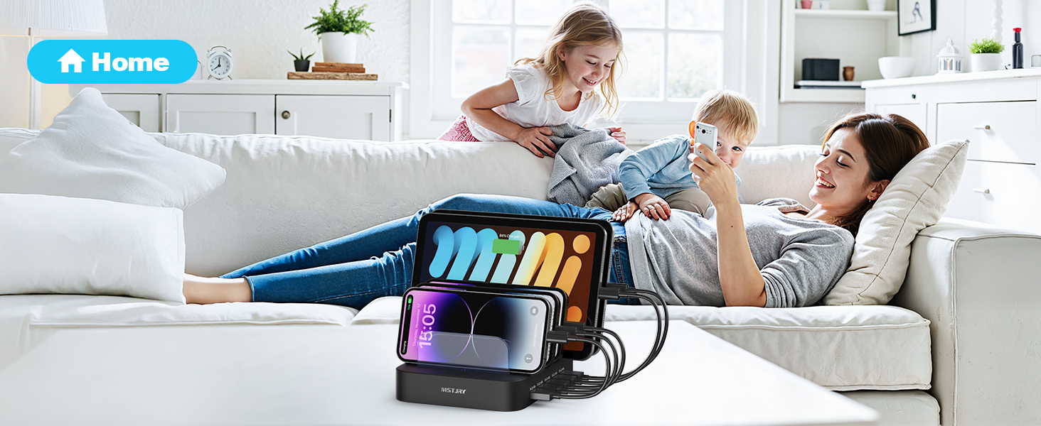 ipad charging station