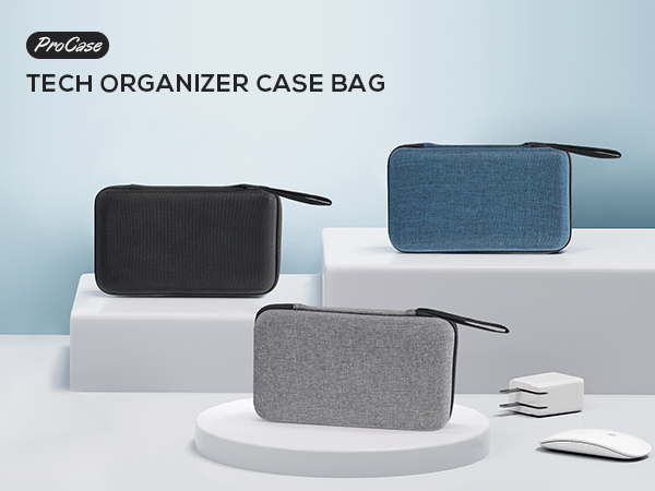 Hard Travel Electronic Organizer Case