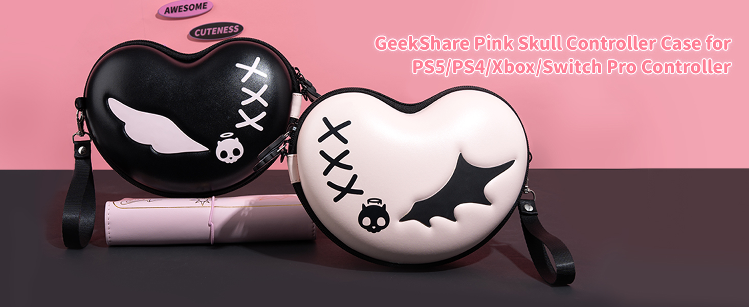 pink skull