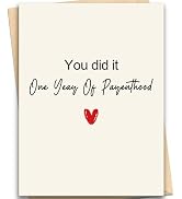fancu One Year Old Birthday Cards, 1st Birthday Cards for Girls, First Birthday Card for Boy, Bab...