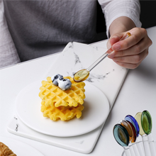 glass spoon for waffle