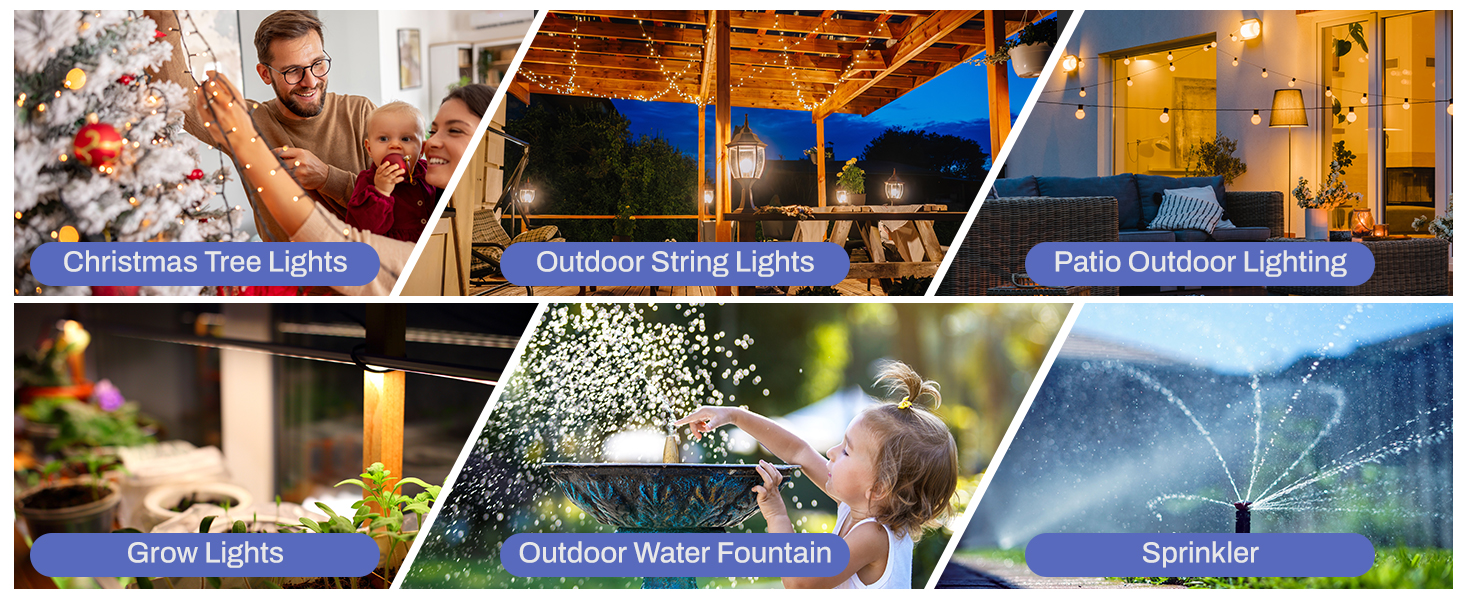 timer for christmas lights outdoor