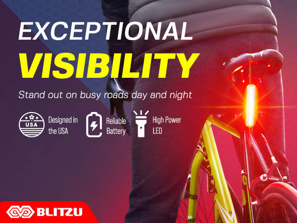 red bike light bicycle rear tail rechargeable safety lights back bicycles blinkers headlight