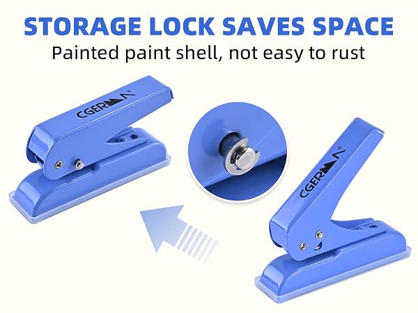 heavy duty single hole punch