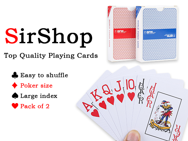 large playing cards