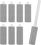 8 Packs Pumice Cleaning Stone with Extra Long Handle, Pumice Stone for Toilet Bowl Clean for Clea...