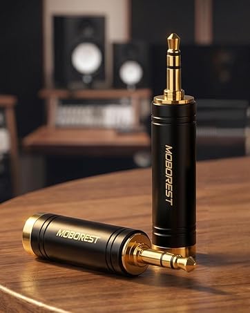 3.5mm to 1/4'' Stereo Audio Adapter