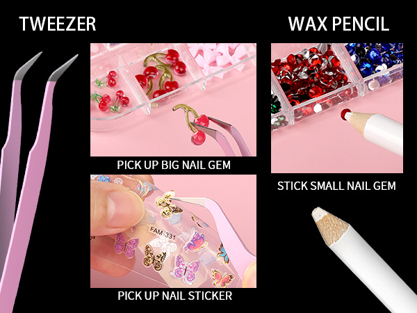 Tweezer & Wax Pencil