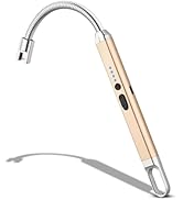 MEIRUBY Lighter Electric Candle Lighter Birthday Women's Day Gifts for Women Mom Wife Men, Long E...