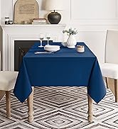 navy blue tablecloth