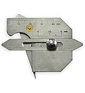 RIVERWELD Welding Gauge Weld Bead Height Welding Seam Gap Gage Metric