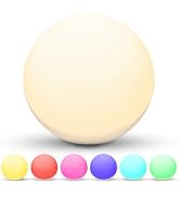 Baby Night Light Sound Machine – White Noise, Sleep Sounds, Egg Light for Nursery and Kids, with ...