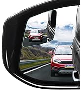 POMFW Blind Spot Mirror, 2 inch Rearview Convex Side Mirrors for Cars SUV Truck Van Stick on 3M A...