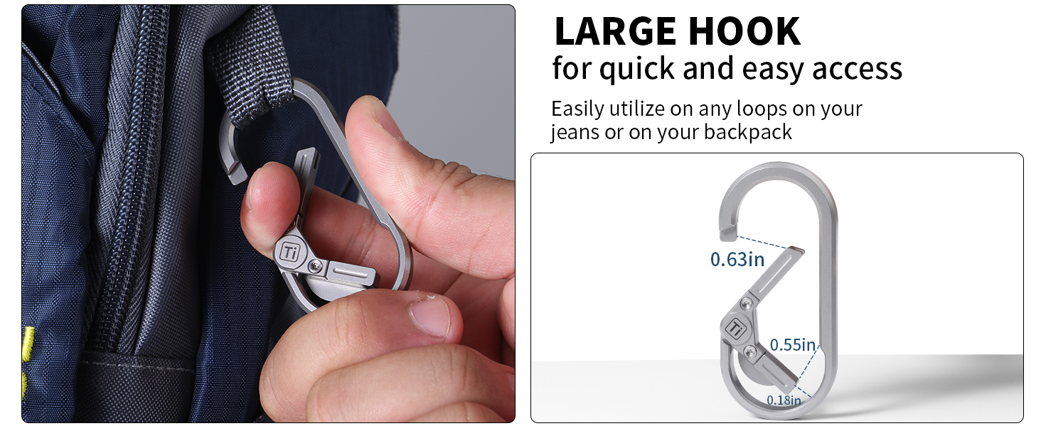 Titanium Keychain