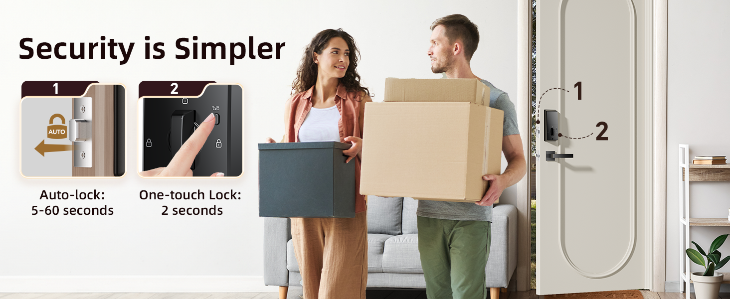 VCHOO Keyless Entry Door Lock