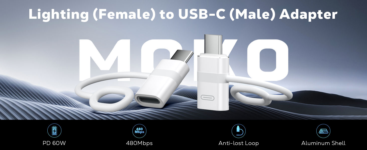 lightning to usb c adapter