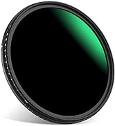 PROfezzion 58mm Variable ND Filter Multi-Coated ND2-ND400 Variable Neutral Density Fader for Cano...