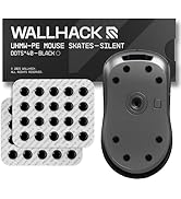 Wallhack UHMW-PE Dot Silent Mouse Skates | Premium Universal Skates for Gaming Mice | Ultra-Smoot...