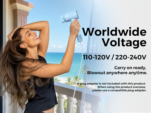 travel hair dryer