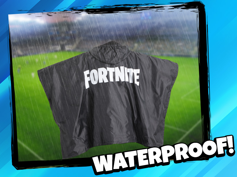 FORTNITE Raincoat for Kids Teenagers Waterproof