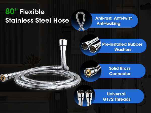 shower heads high pressure