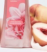 Caress Body Wash for Women, Daily Silk White Peach & Orange Blossom, Shower Gel Body Wash Moistur...